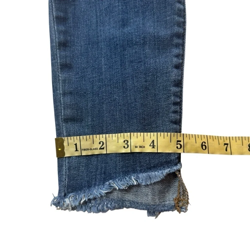 Joe's Jeans Dark Blue Distressed Skinny Jeans Size 29